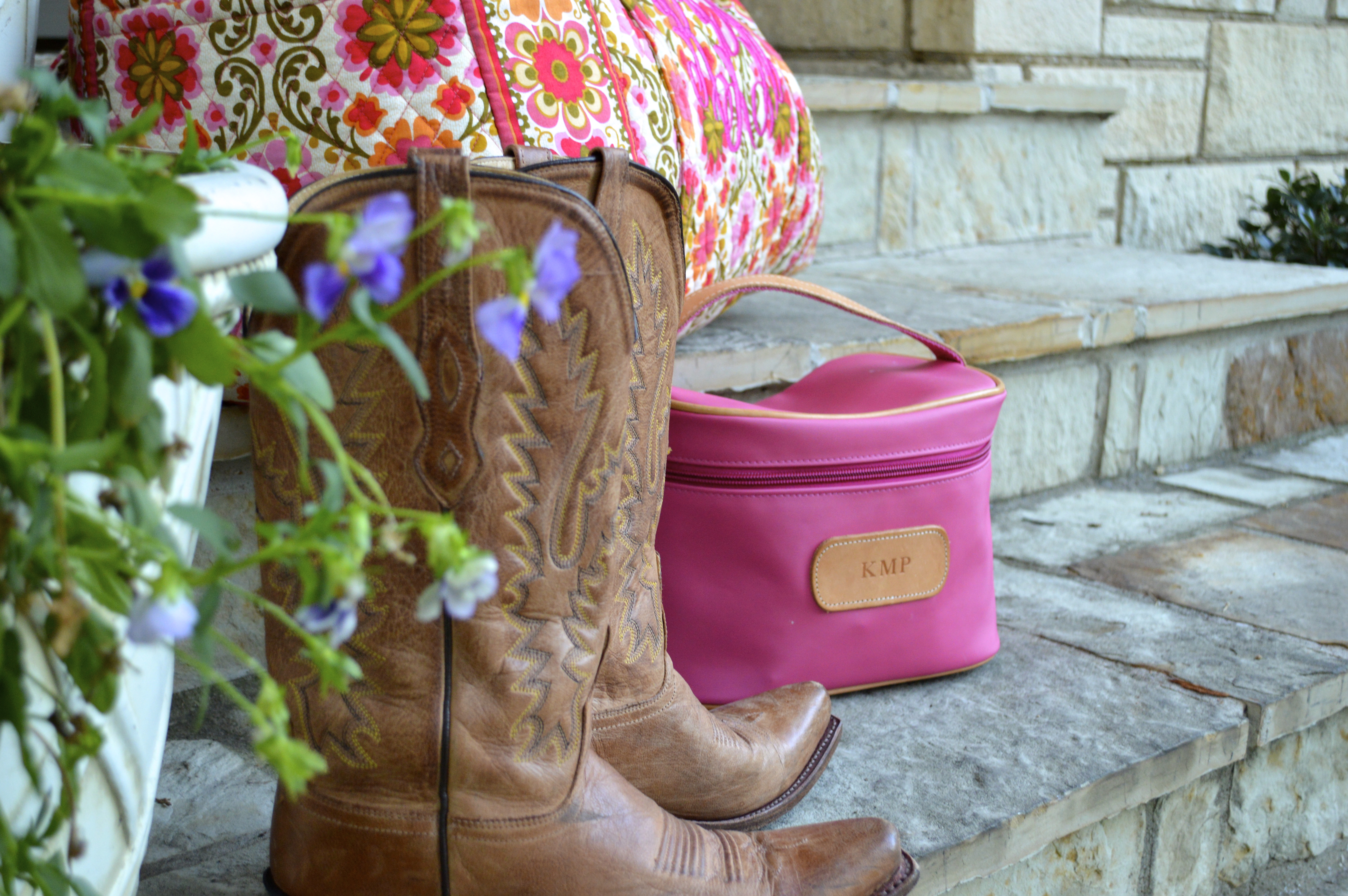 Preppy Southern Luggage Lucchese Cowboy Boots
